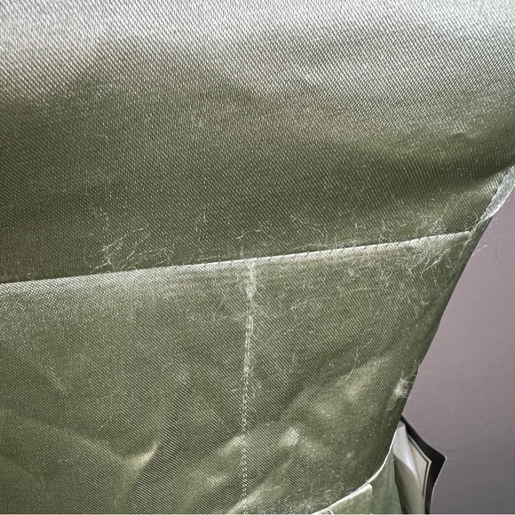 Speechless Juniors Pistachio Side Slit Satin Maxi Dress Size 1/XS - Picture 12 of 16